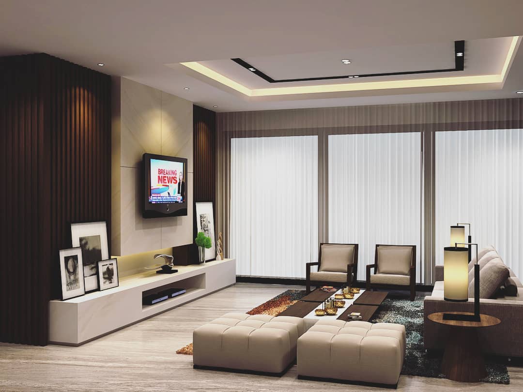 24. Velvet Emerald Sofa with Geometric Gold Accents Defines Modern Elegance