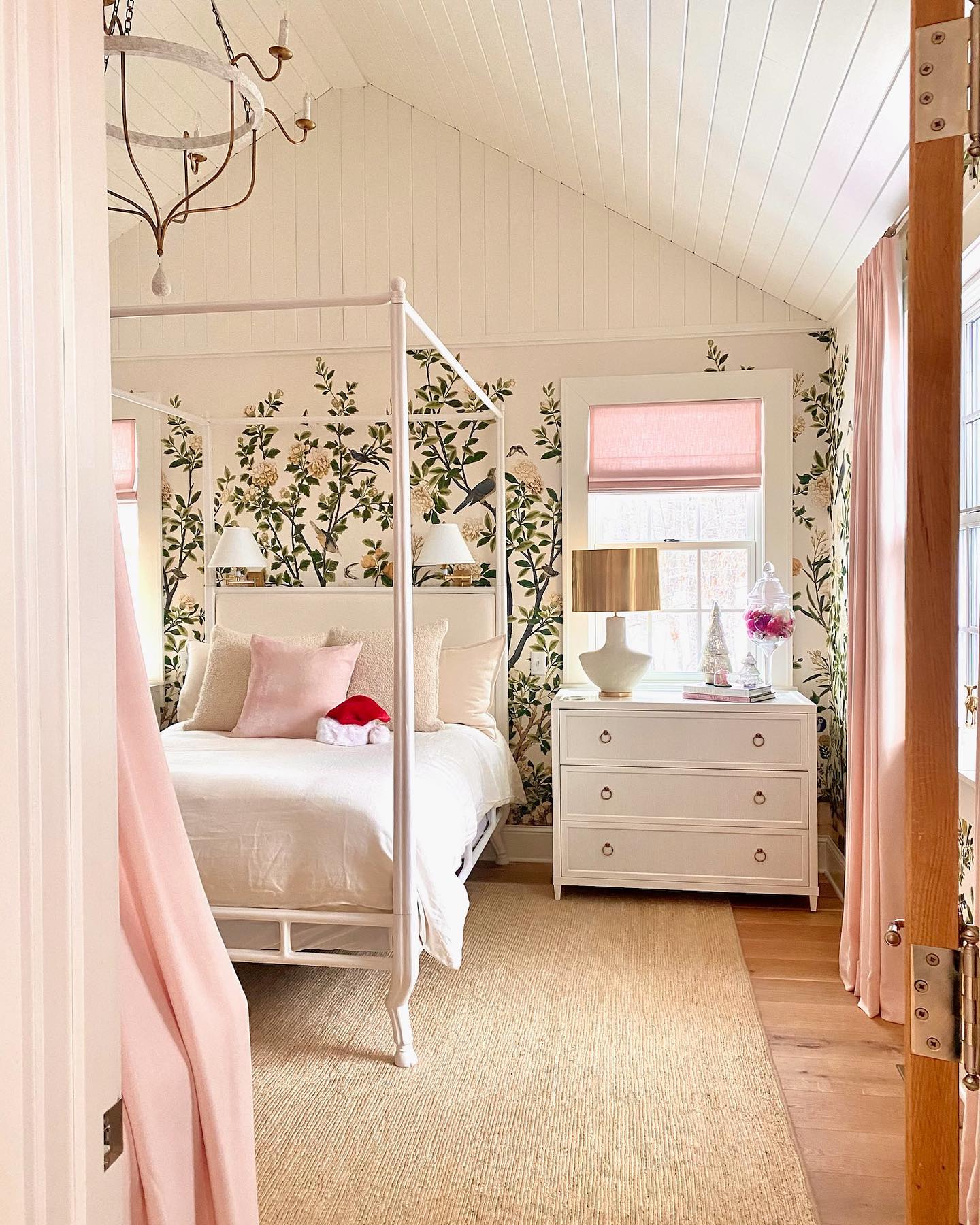 36. the Moonlit Lavender Canopy Over a Cozy Nook