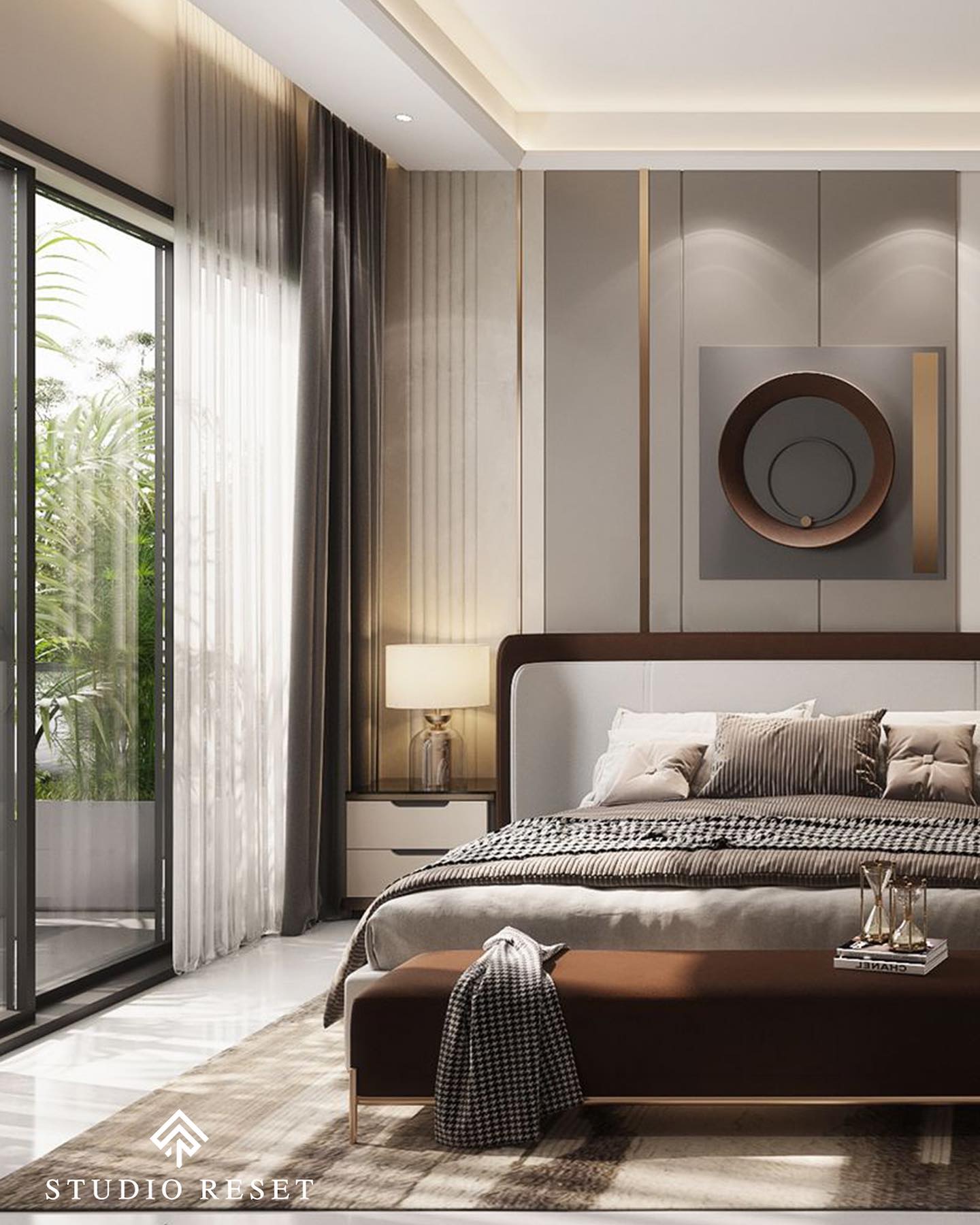 5. Moonlit Serenity: the Canopy Of Stars Bedroom Design