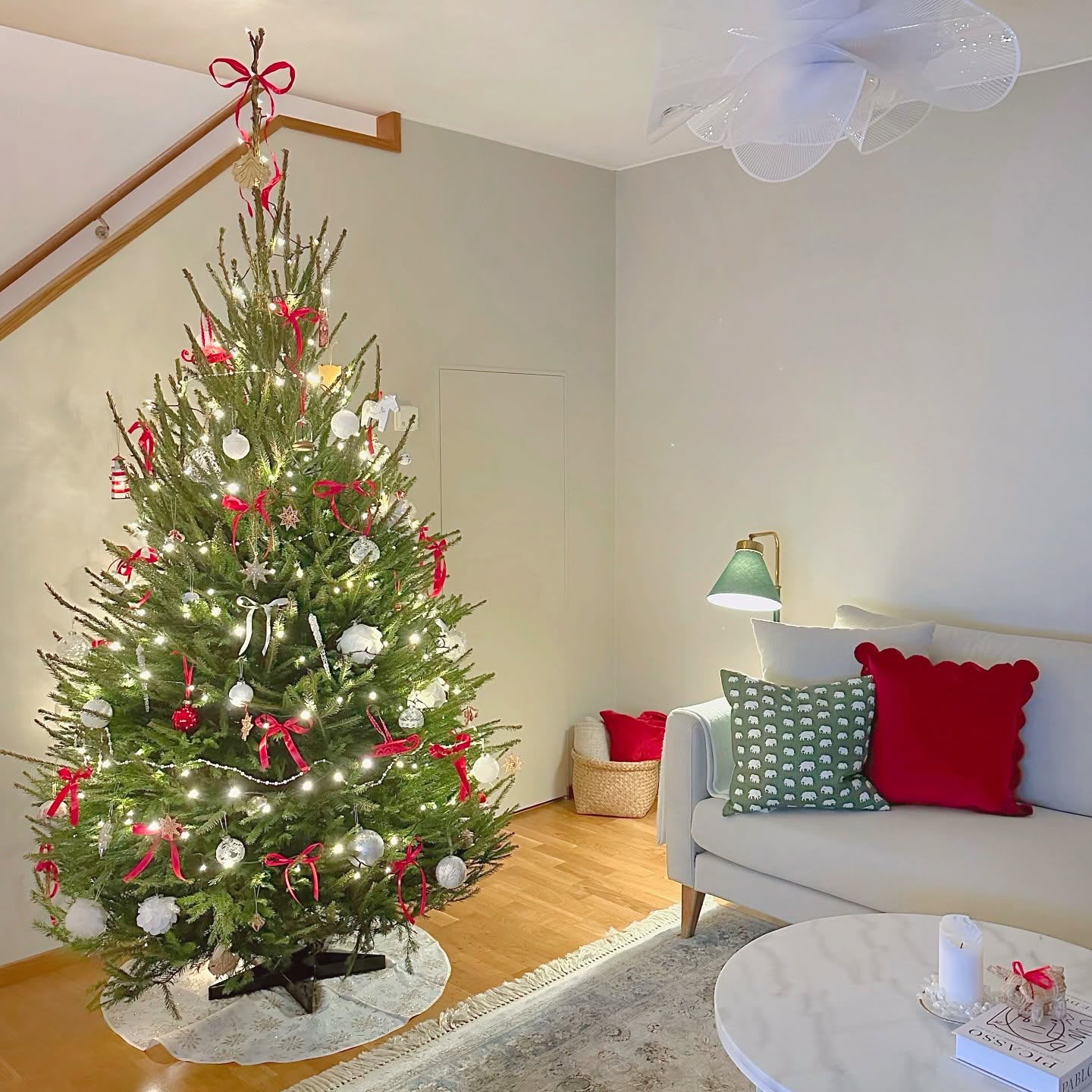 10. Miniature Pine Forest on a Floating Shelf: a Christmas Scene In a Teacup