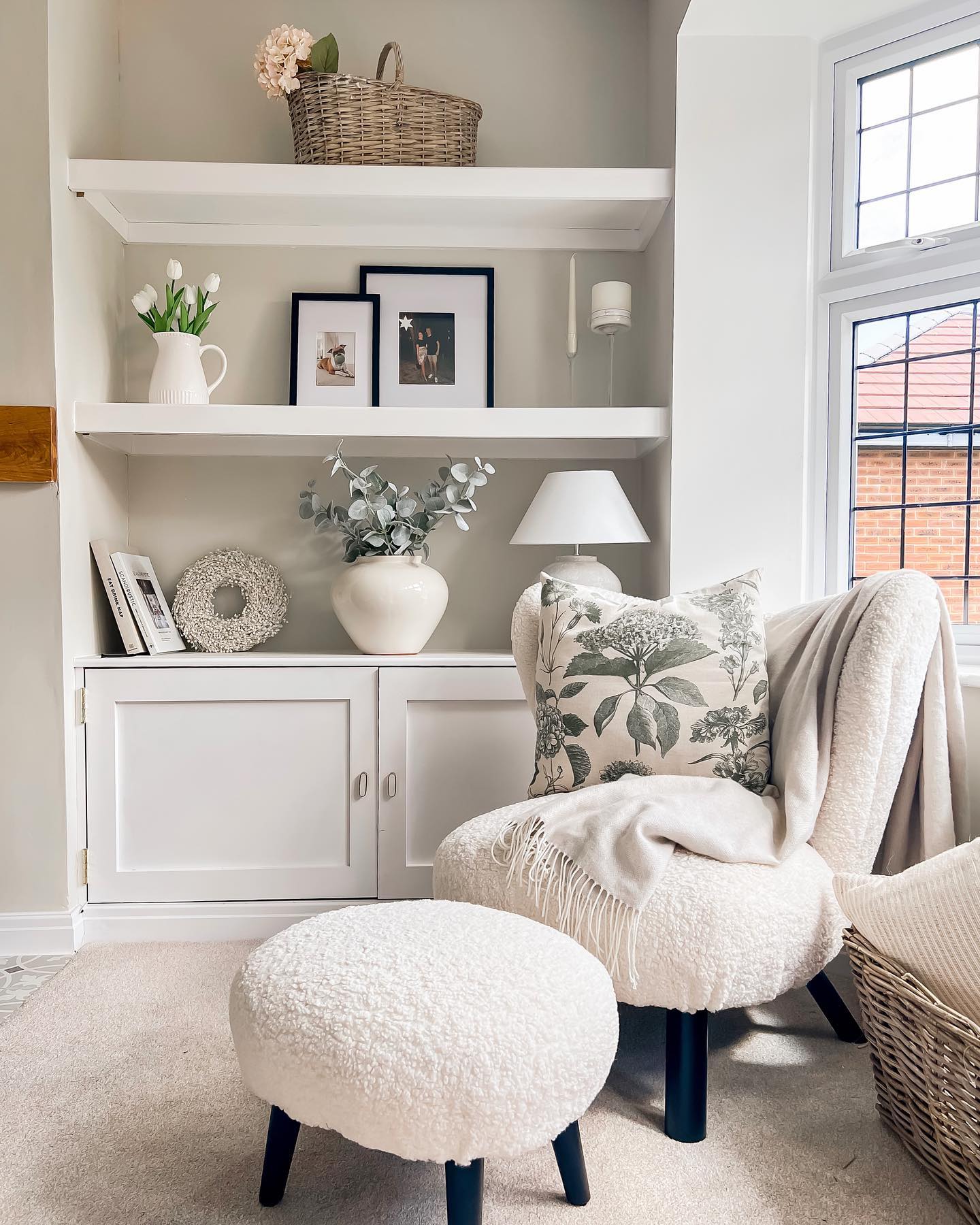 11. a Kaleidoscope Of Books: Triangular Shelves In Warm Amber Tones