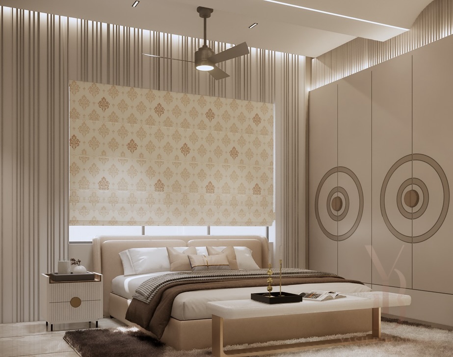 28. the Moonlit Serenity Of a Wicker Canopy Bed with Velvet Drapes
