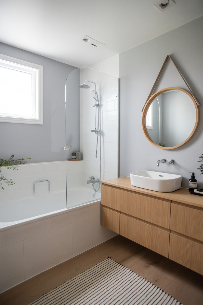 Scandinavian-Inspired Bathroom