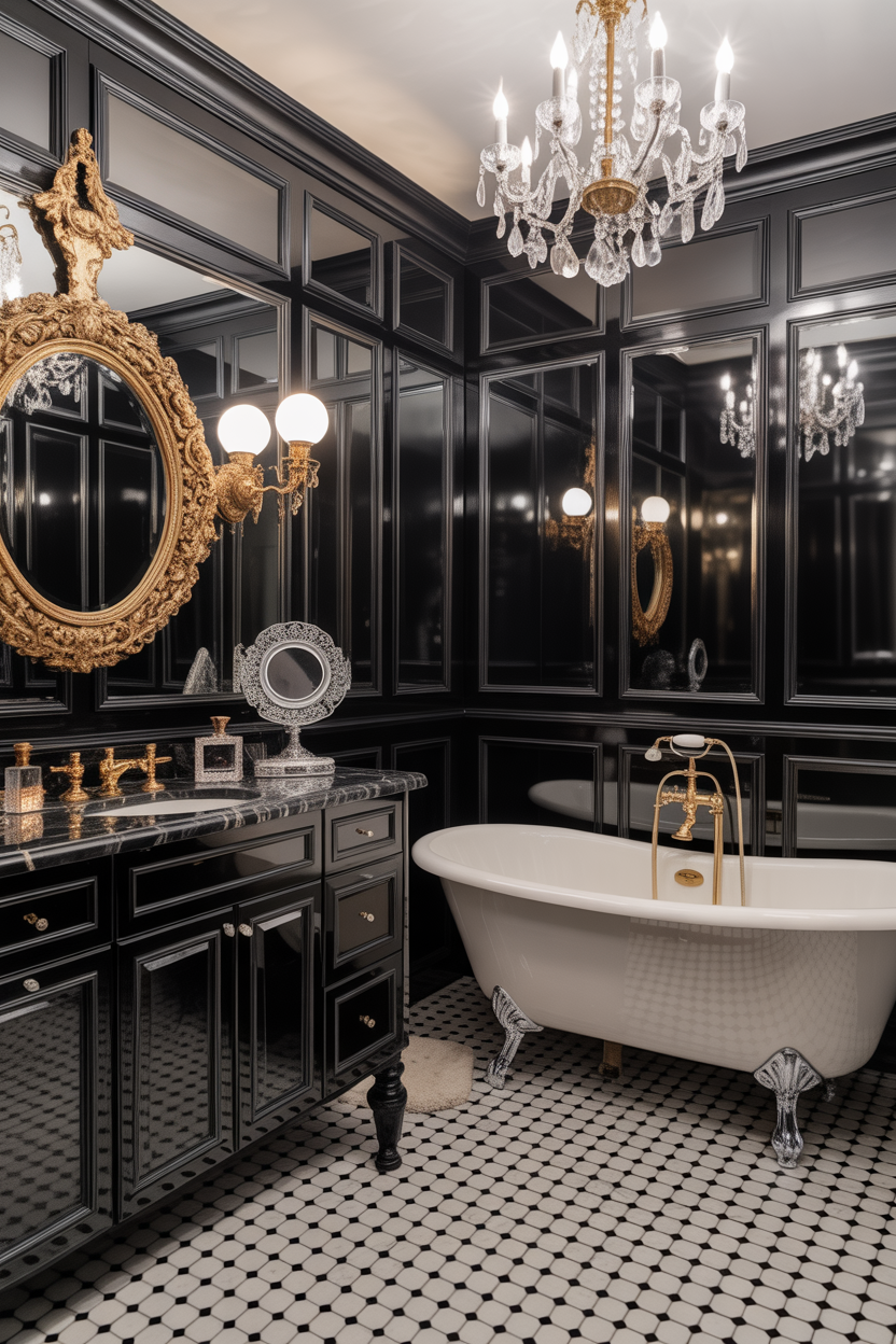 Hollywood Regency Glam