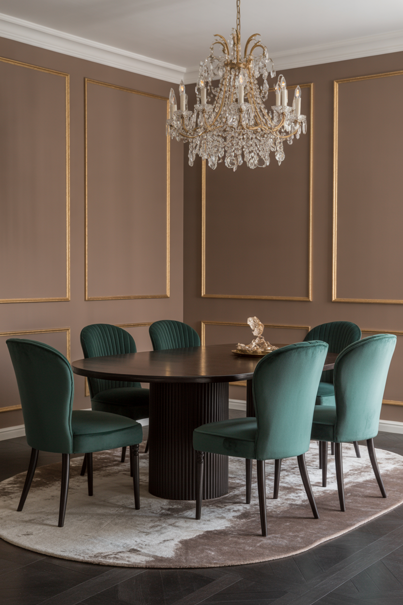Elegant Luxe Dining Room