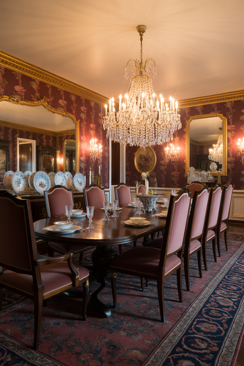 Victorian Elegance Dining Room