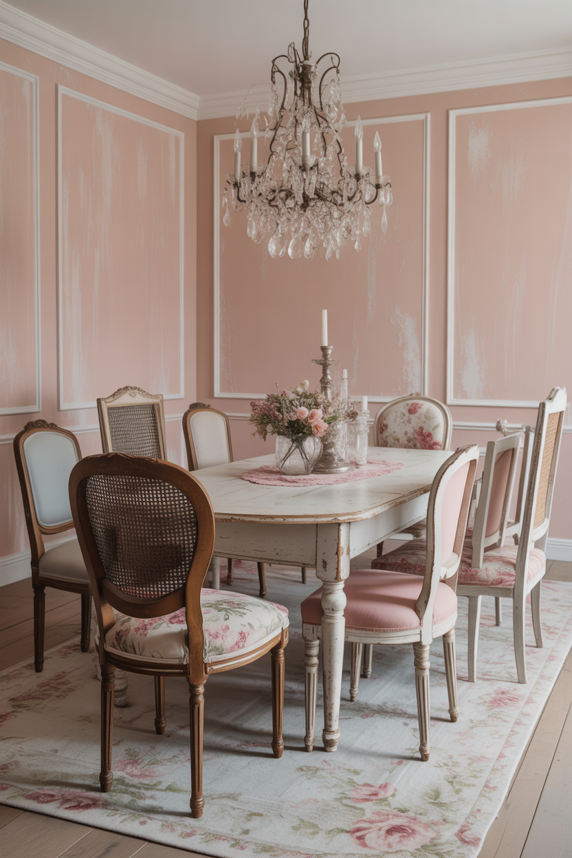 Shabby Chic Dining Room