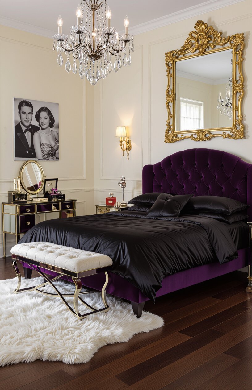 Vintage Hollywood Bedroom