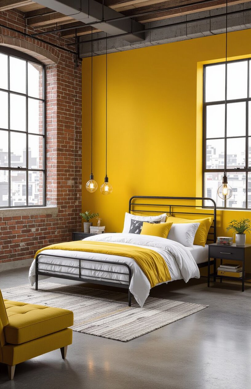 Modern Yellow Loft