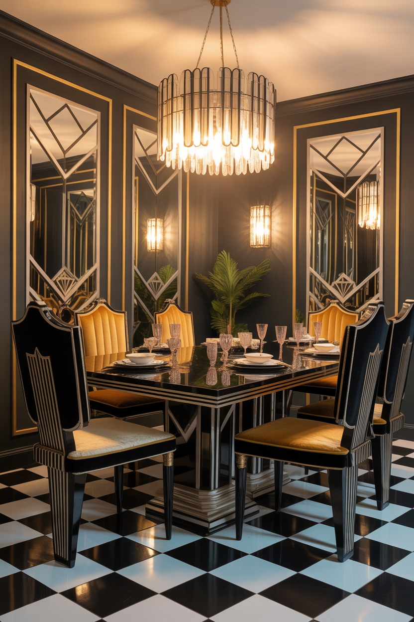 Art Deco Dining Room