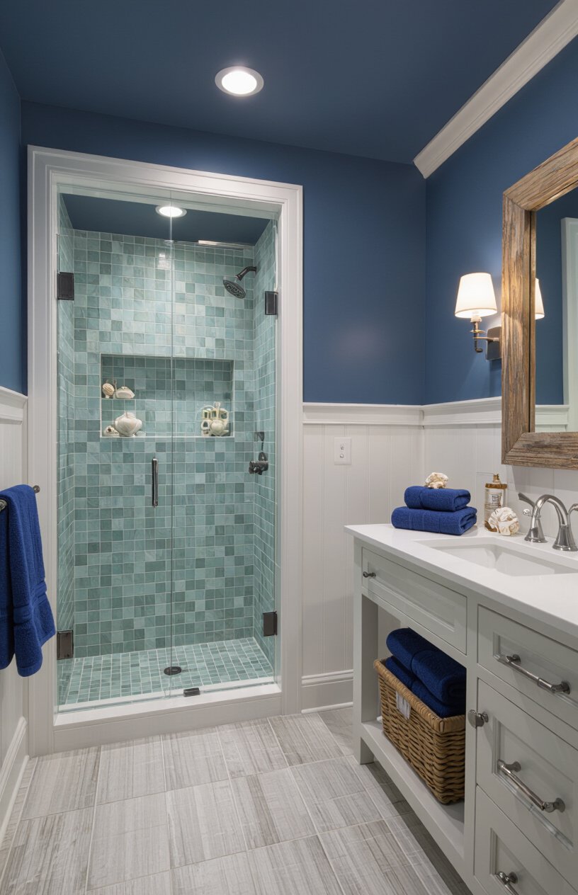 Coastal Guest Bathroom