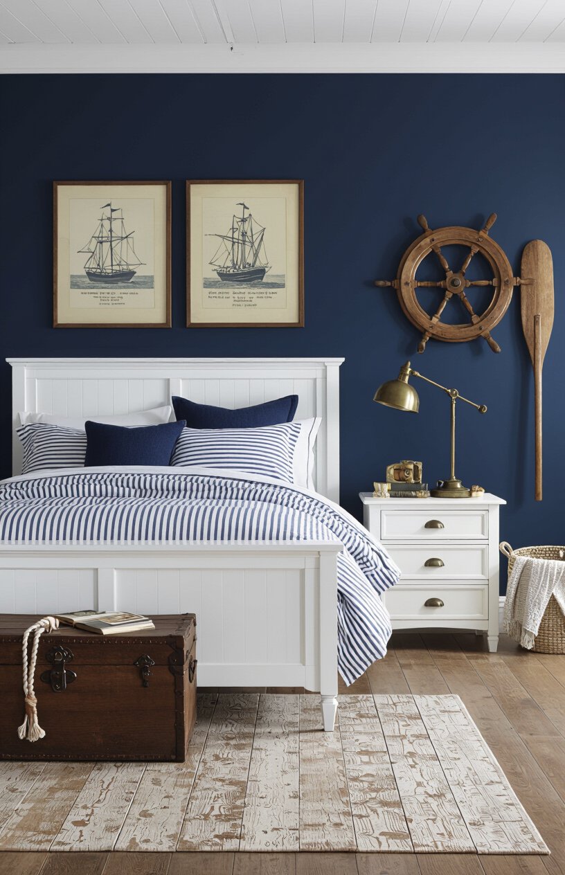 Nautical Vintage Bedroom