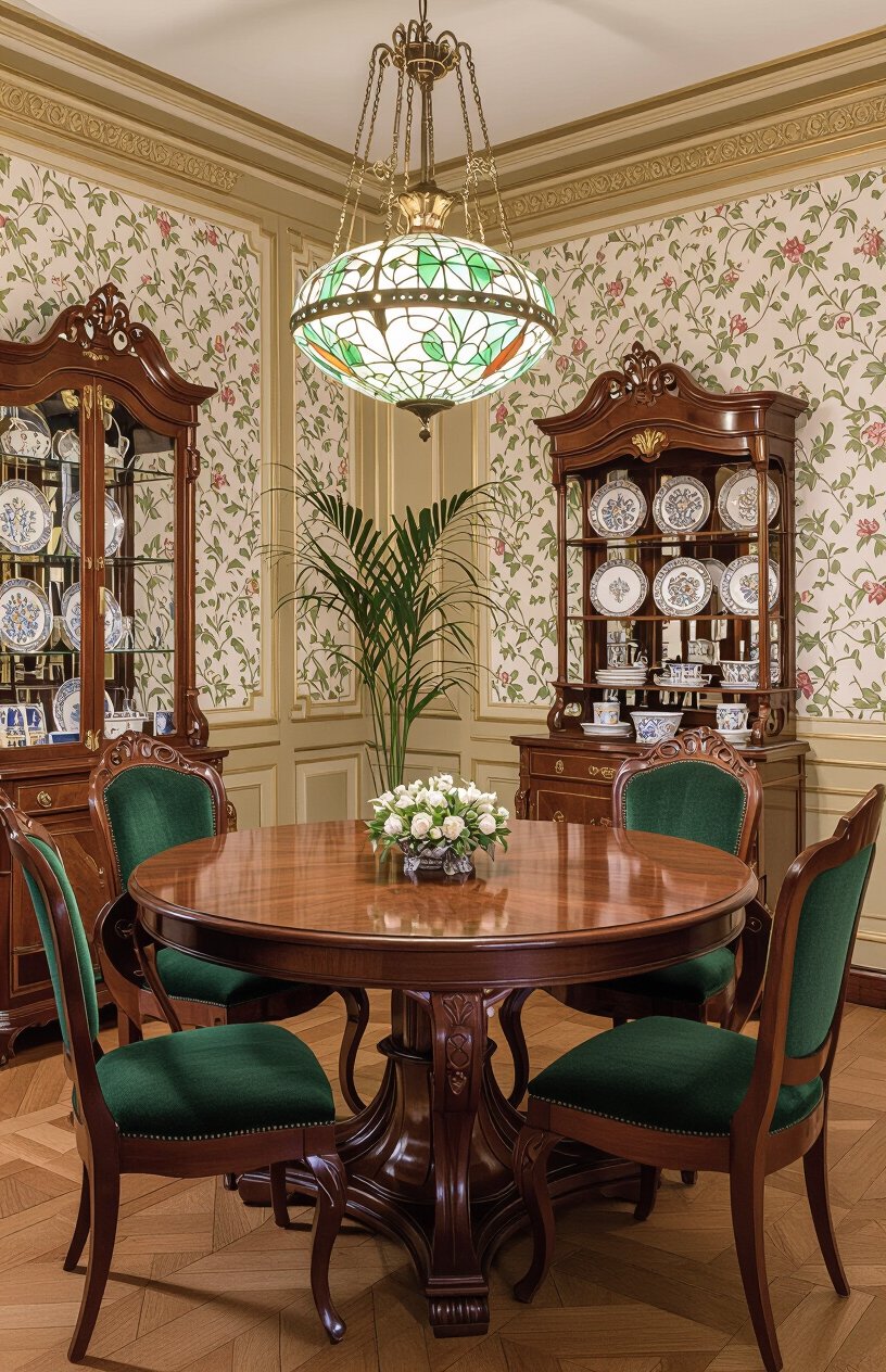Art Nouveau Dining Room