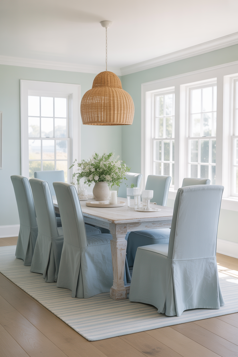 Coastal Cottage Dining Room