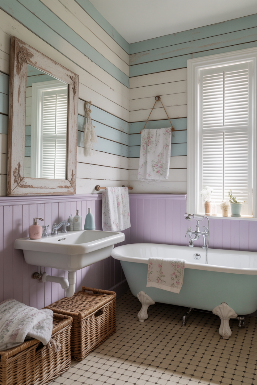 Cottage-Style Bathroom