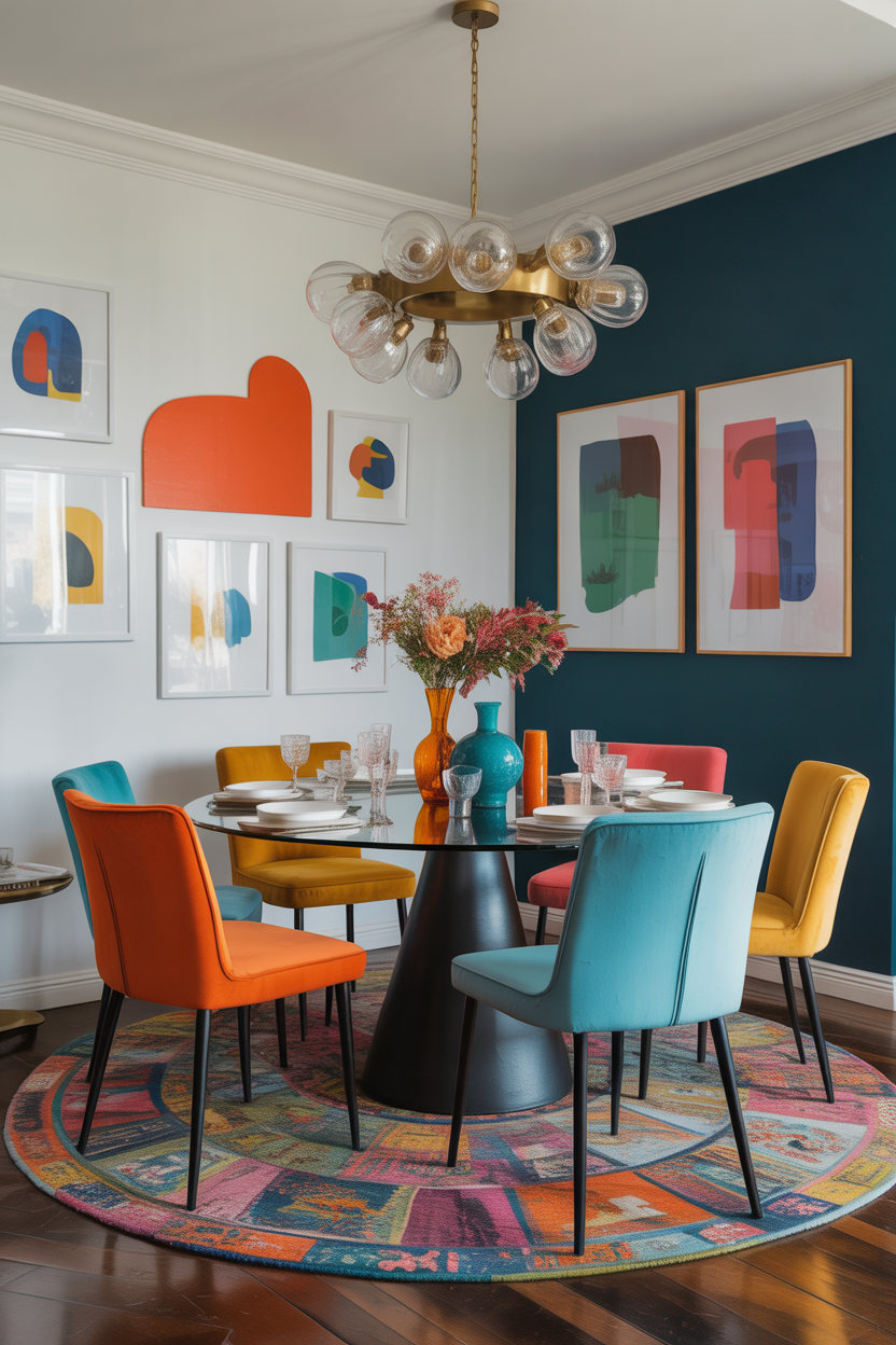 Eclectic Urban Dining Room