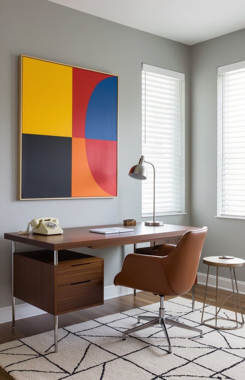 Mid-Century Modern Office
