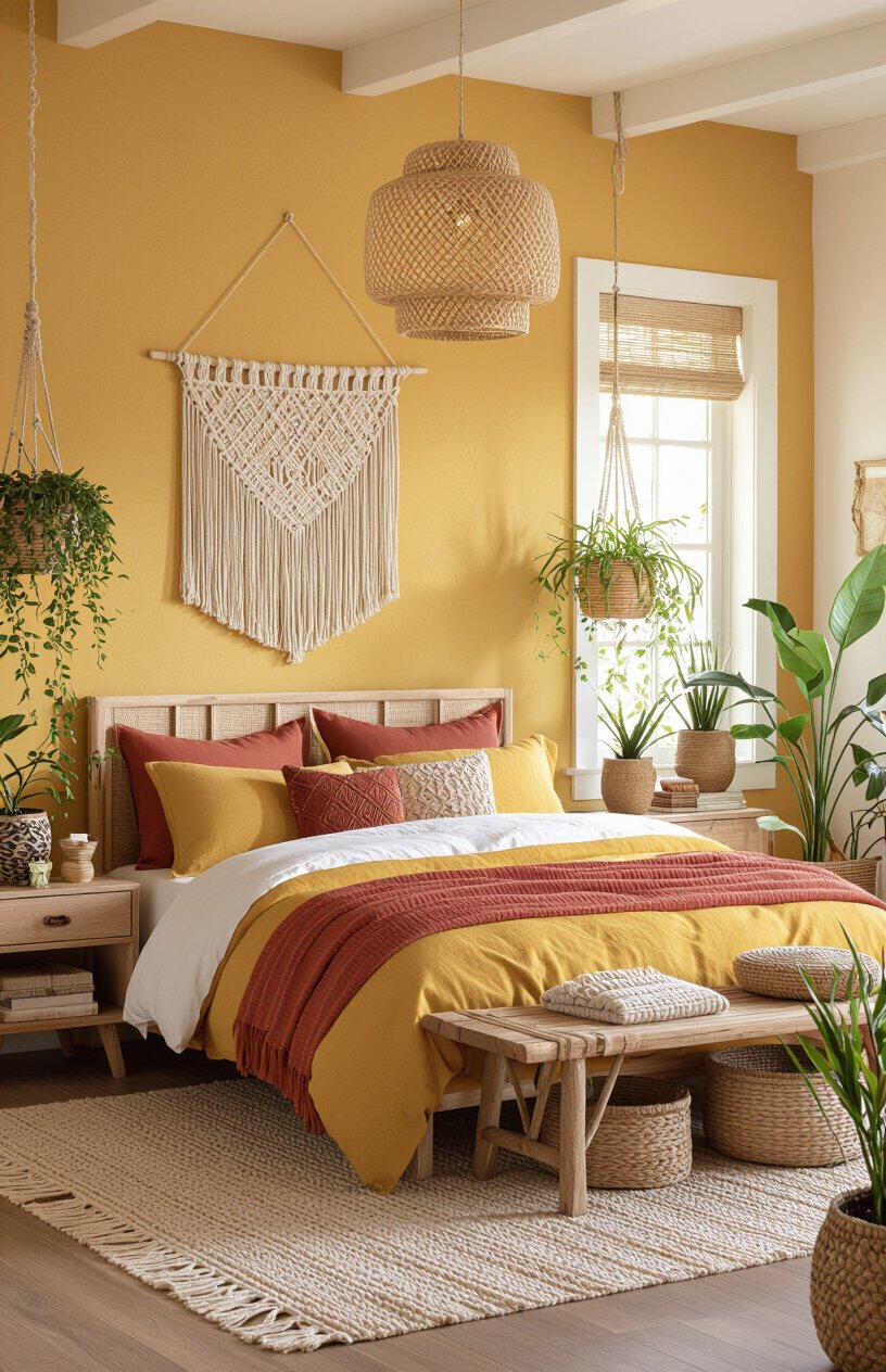 Boho Yellow Retreat