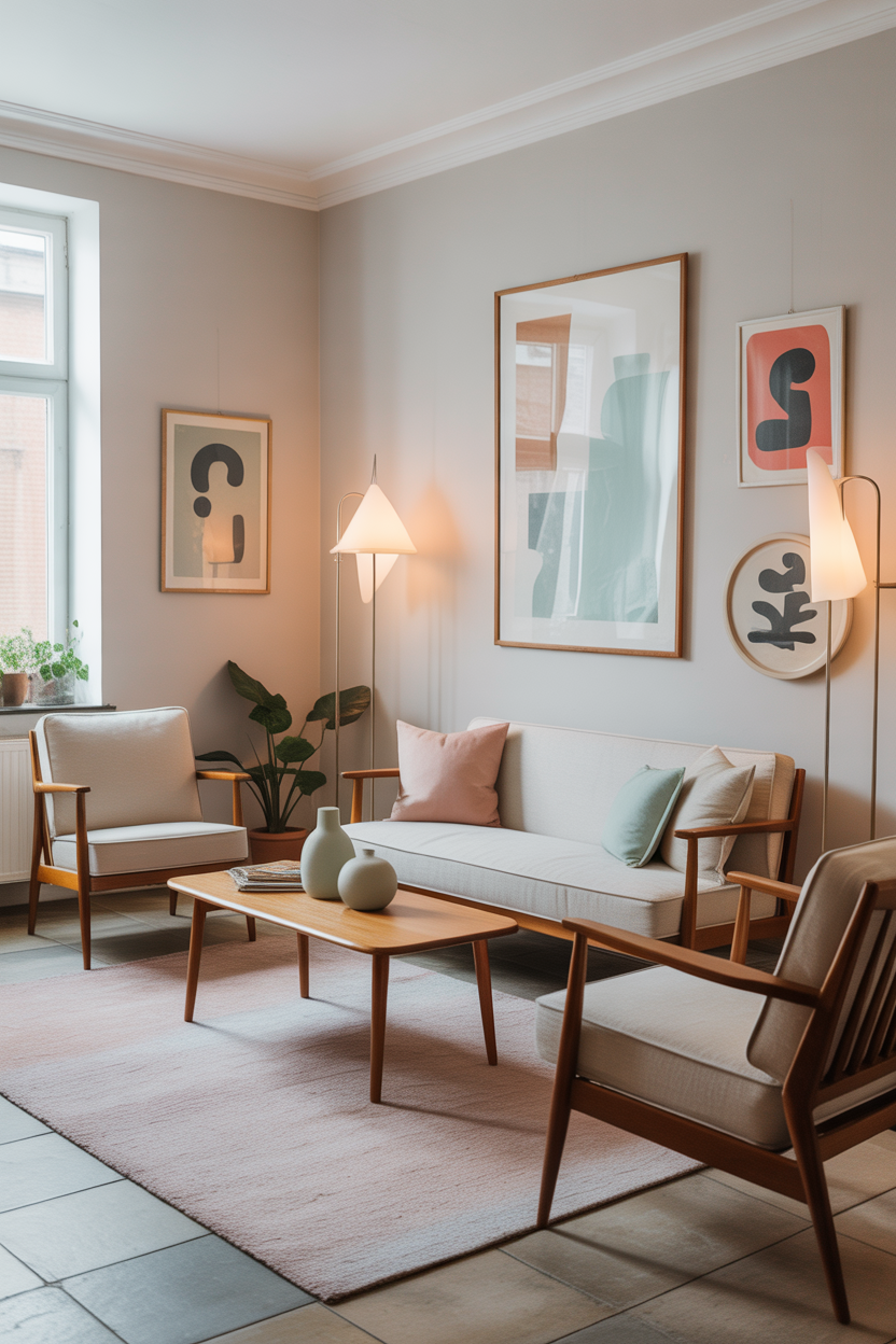Retro Scandinavian Simplicity