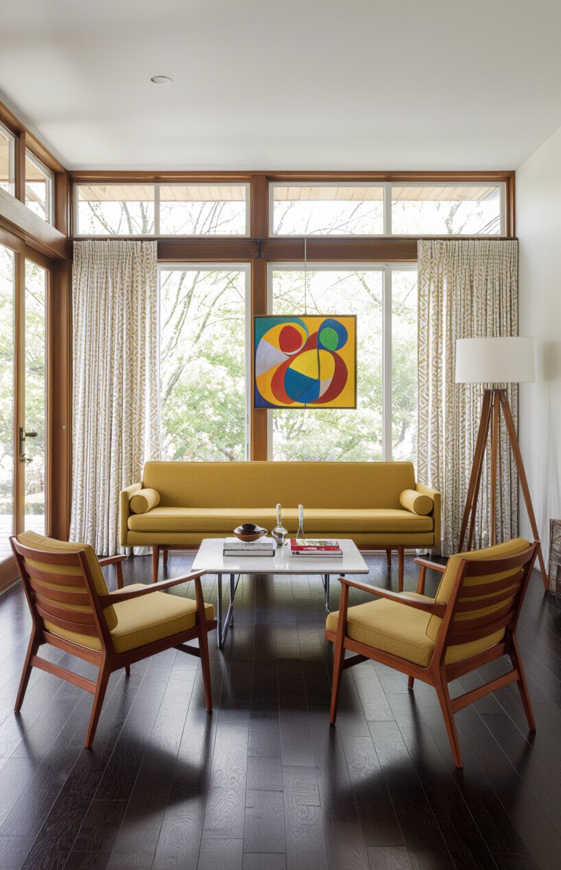 Mid-Century Modern Living Room