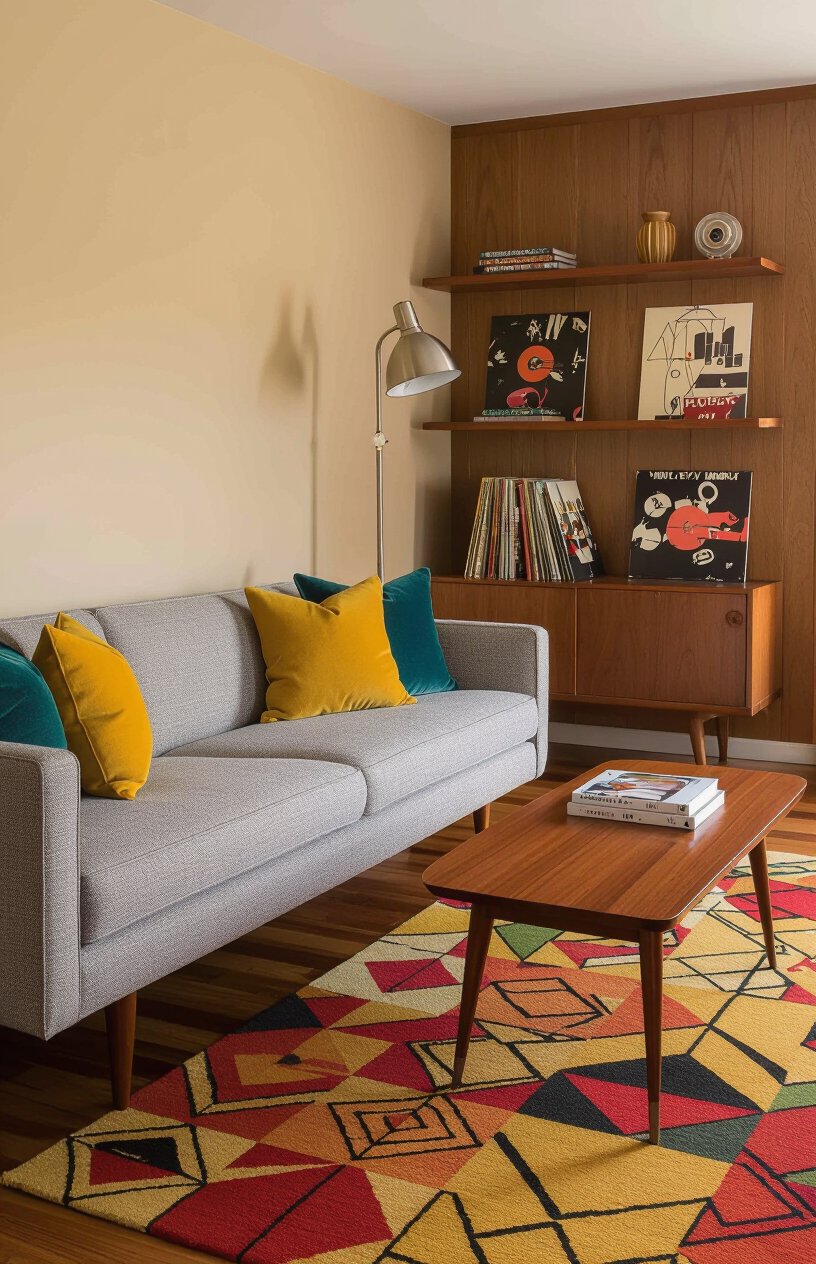 Mid-Century Modern Living Room