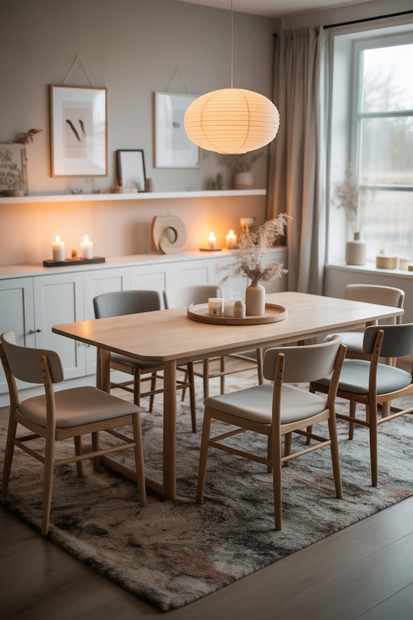 Scandi Hygge Dining Room