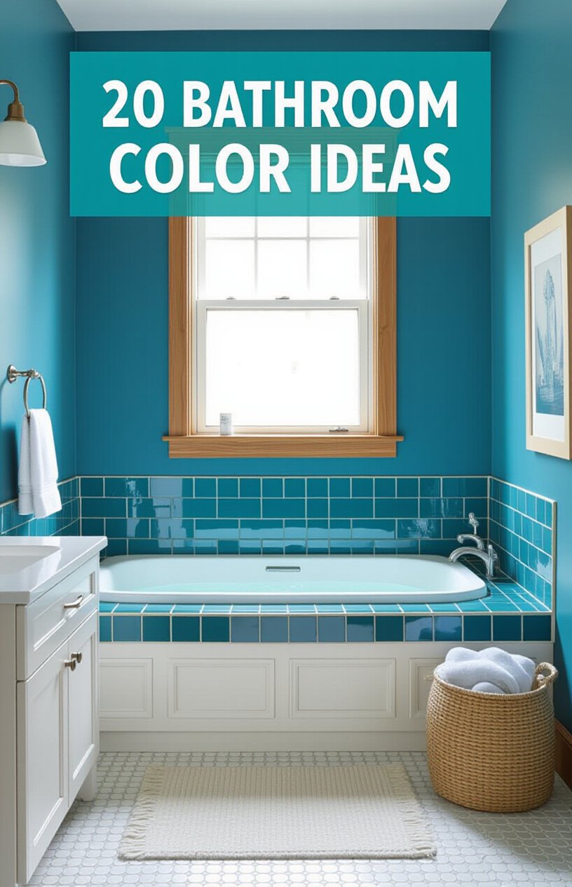 20 Bathroom Color Ideas