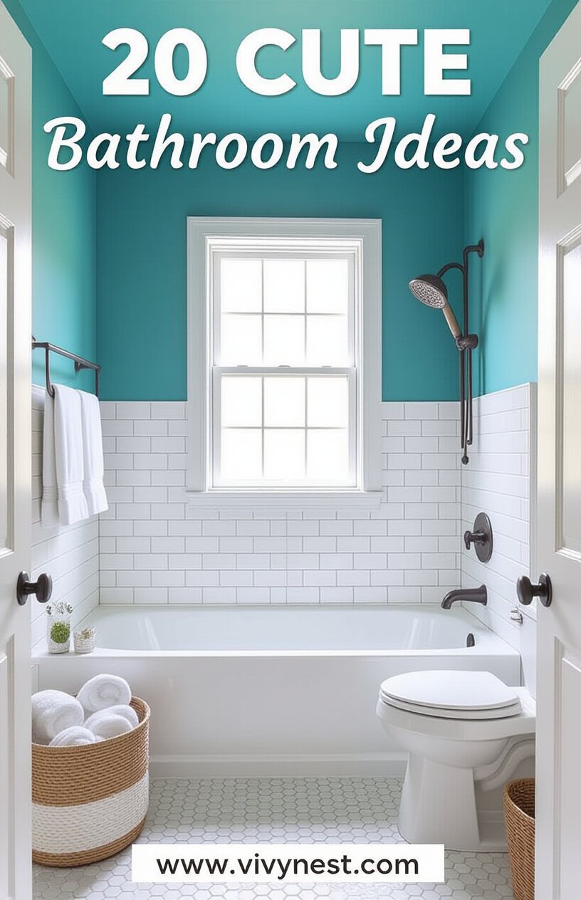 20 Cute Bathroom Ideas