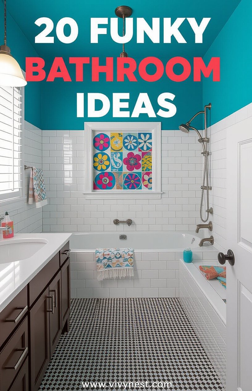 20 Funky Bathroom Ideas