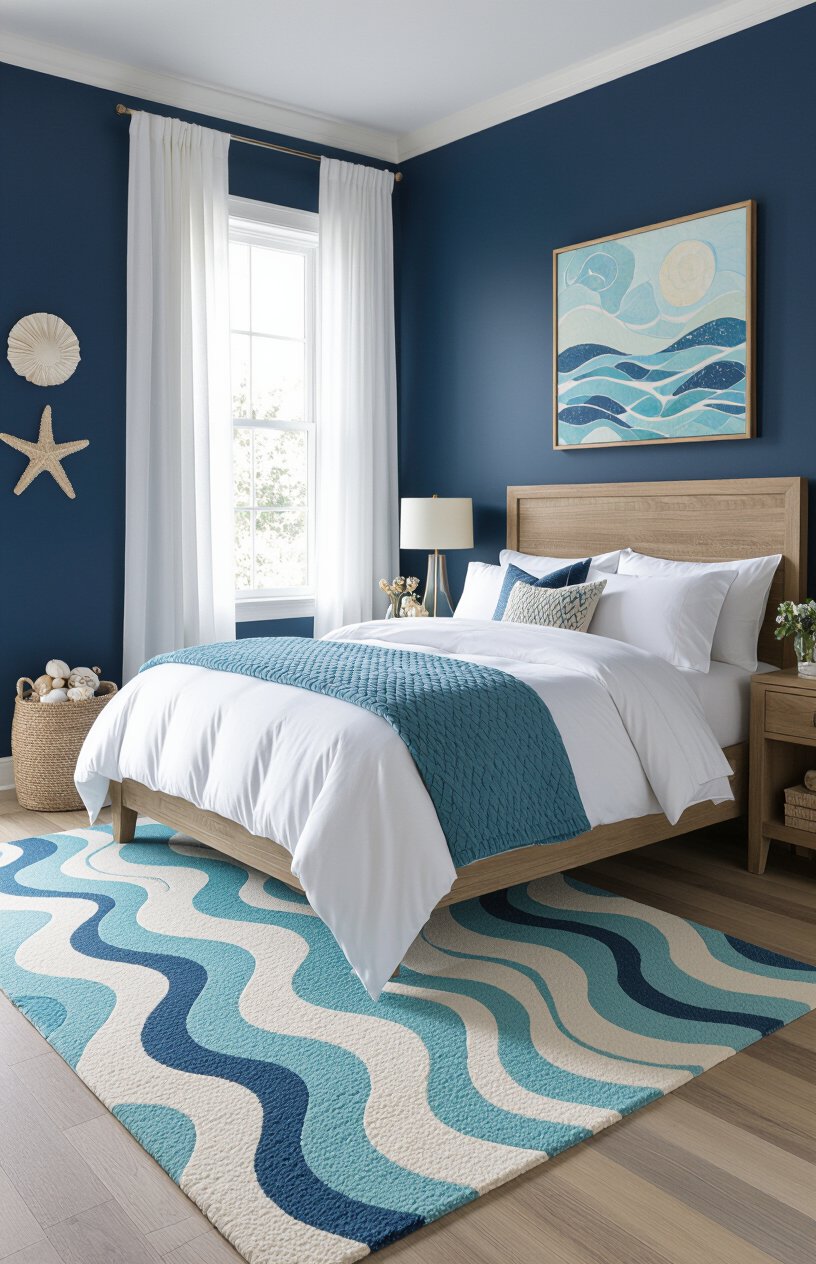 Serene Ocean-Inspired Bedroom