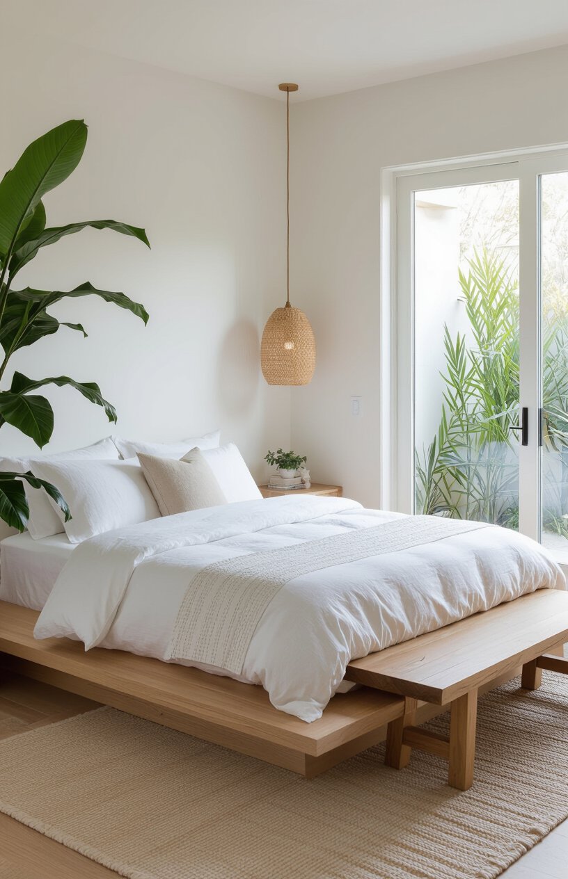 Zen White Bedroom