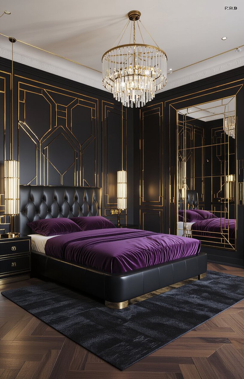 Dark Art Deco Luxury