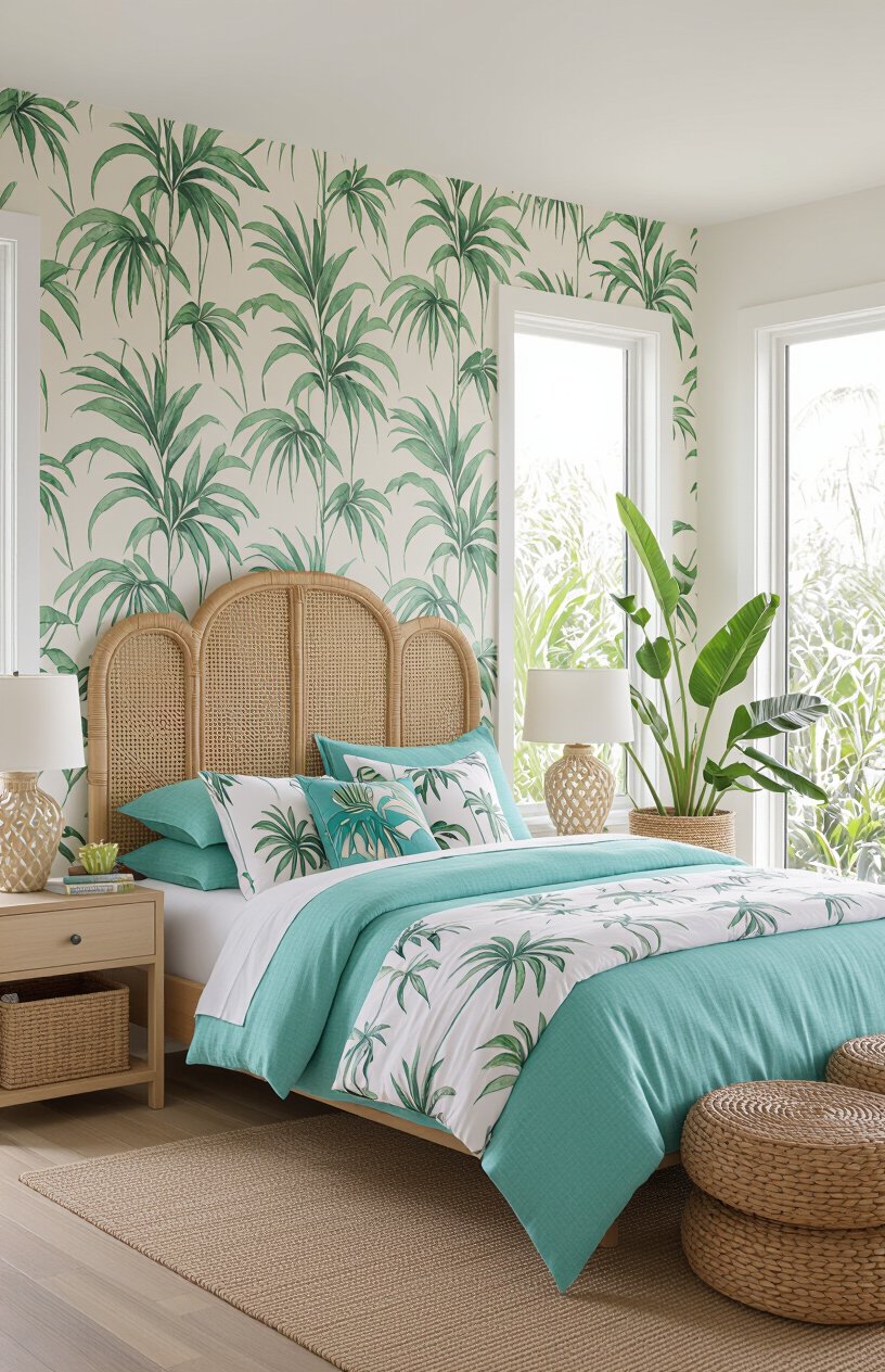 Tropical Escape Bedroom