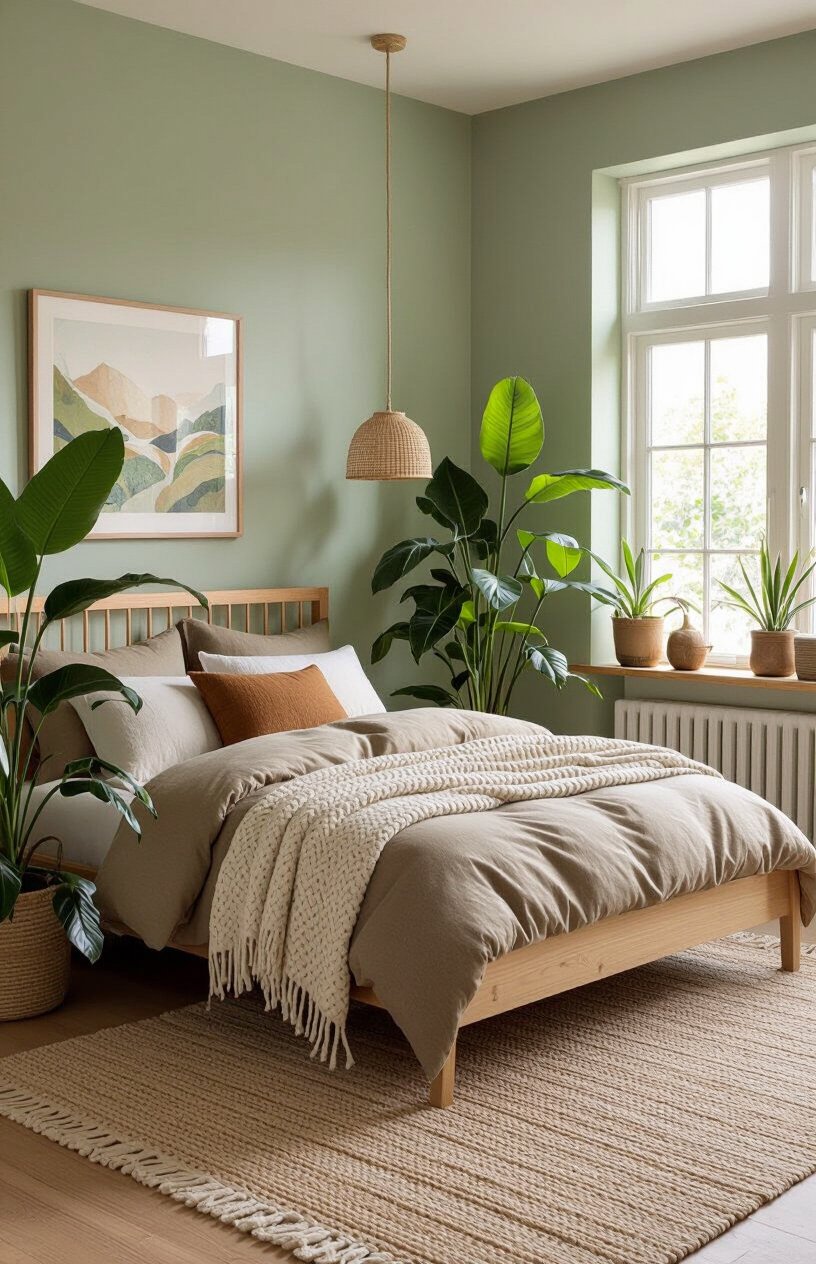 Nature-Inspired Bedroom
