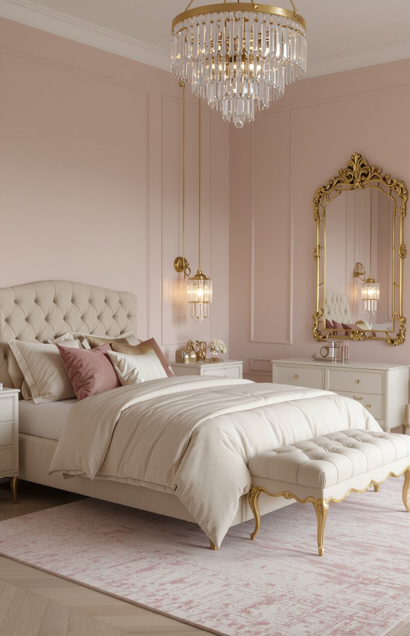 Feminine Chic Bedroom