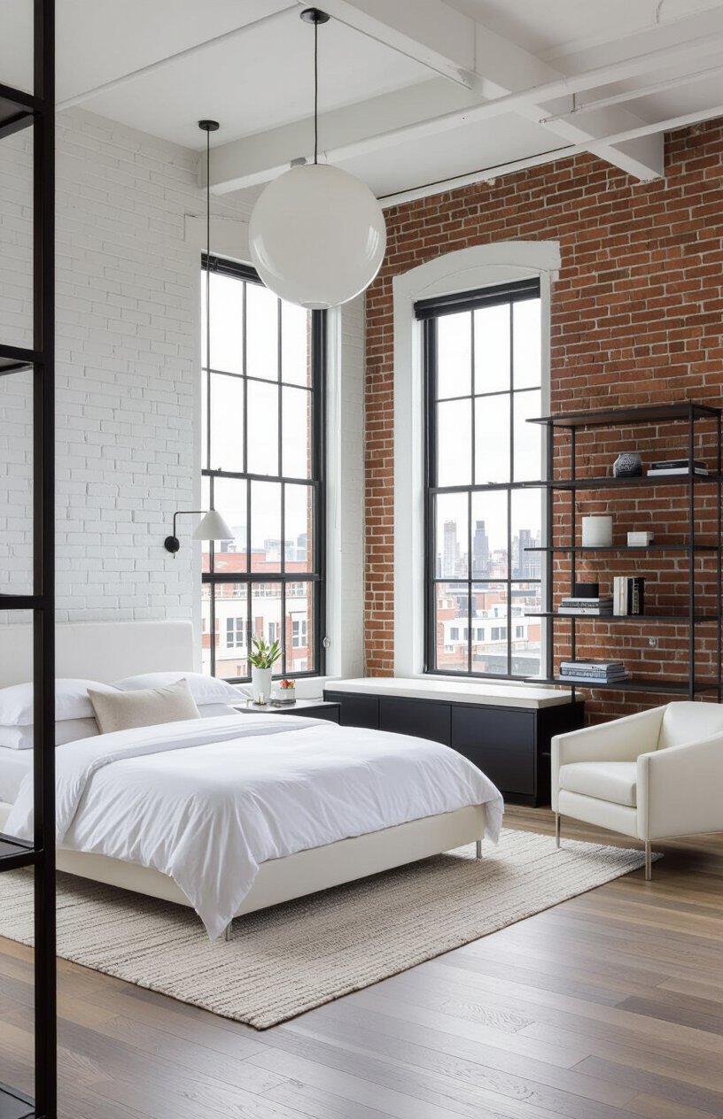 Modern White Loft