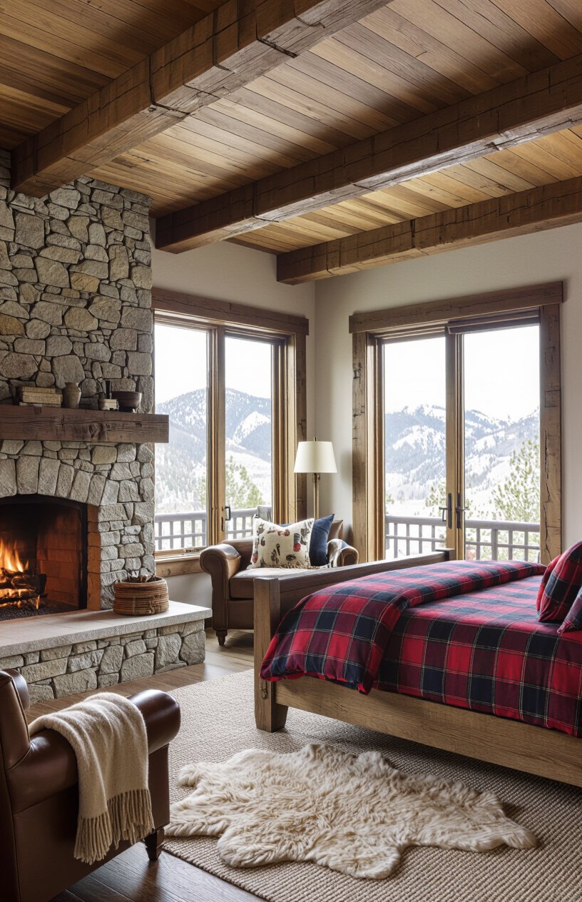 Rustic Mountain Bedroom