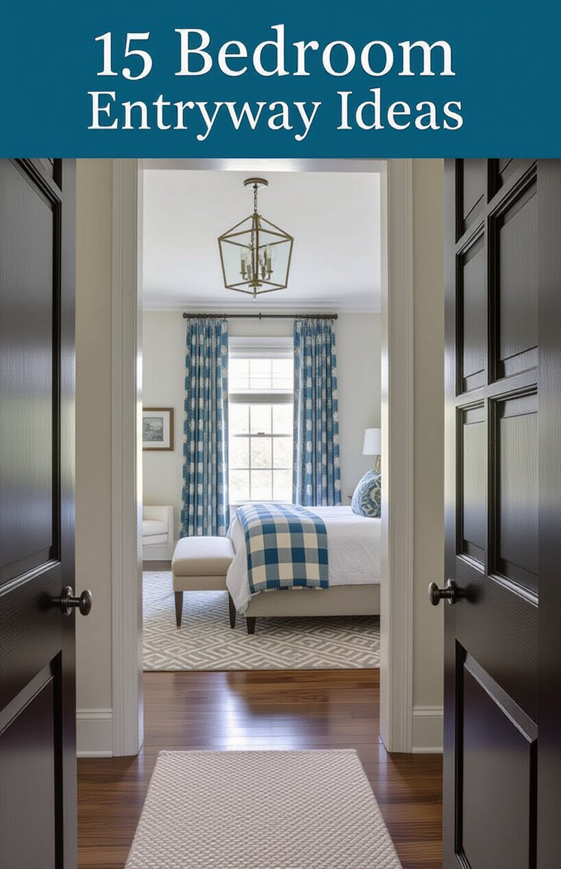 15 Bedroom Entryway Ideas