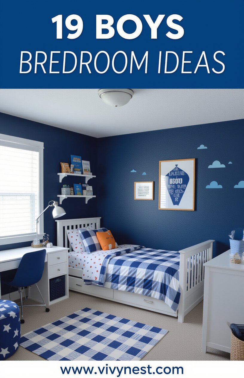 19 Boys Bedroom Ideas