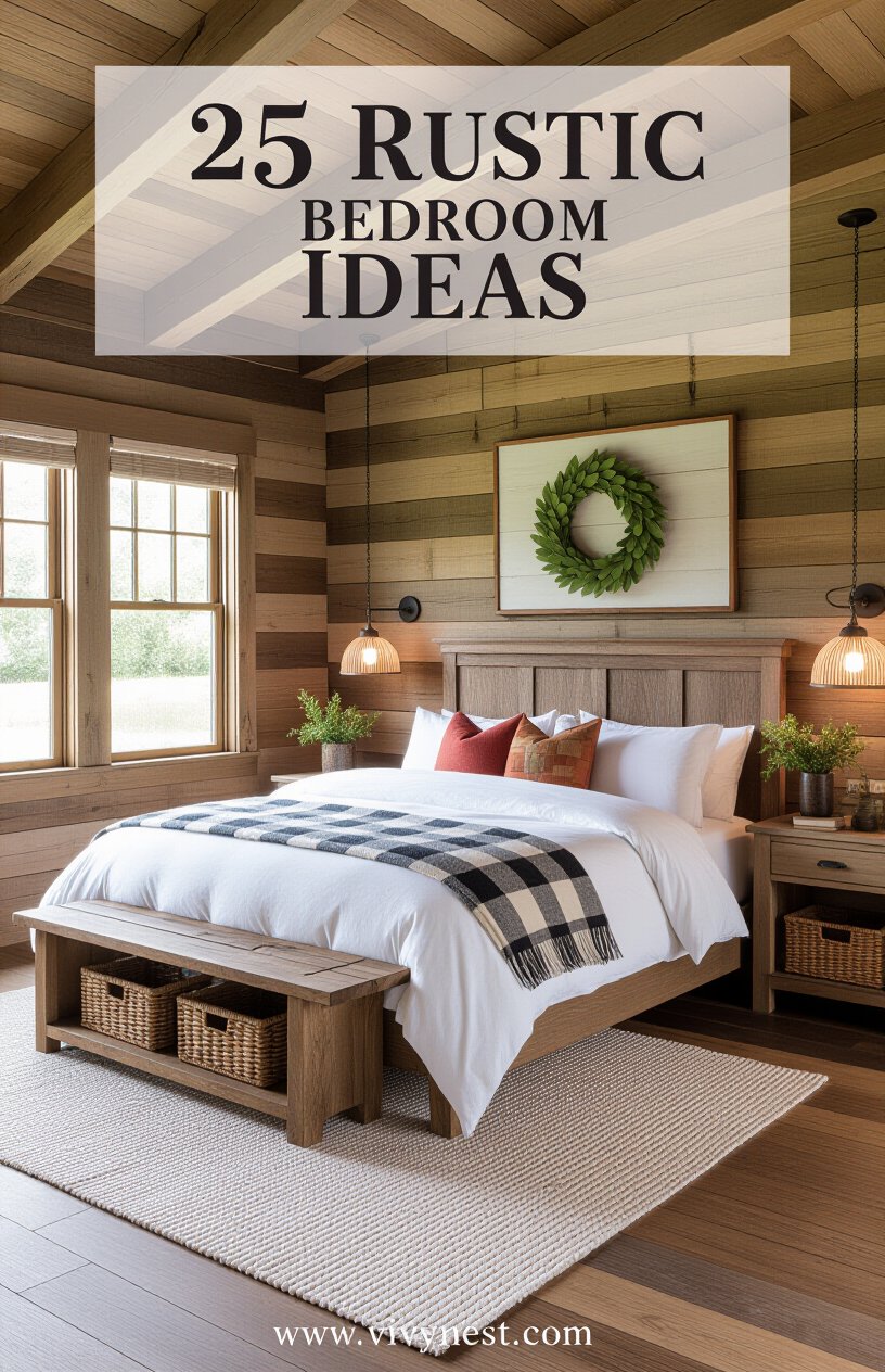 25 Rustic Bedroom Ideas
