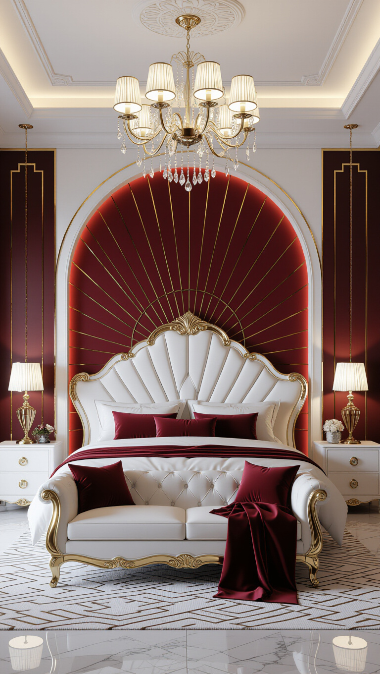 Art Deco Glam Bedroom