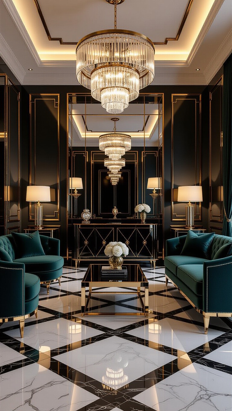 Art Deco Glam Interior Design
