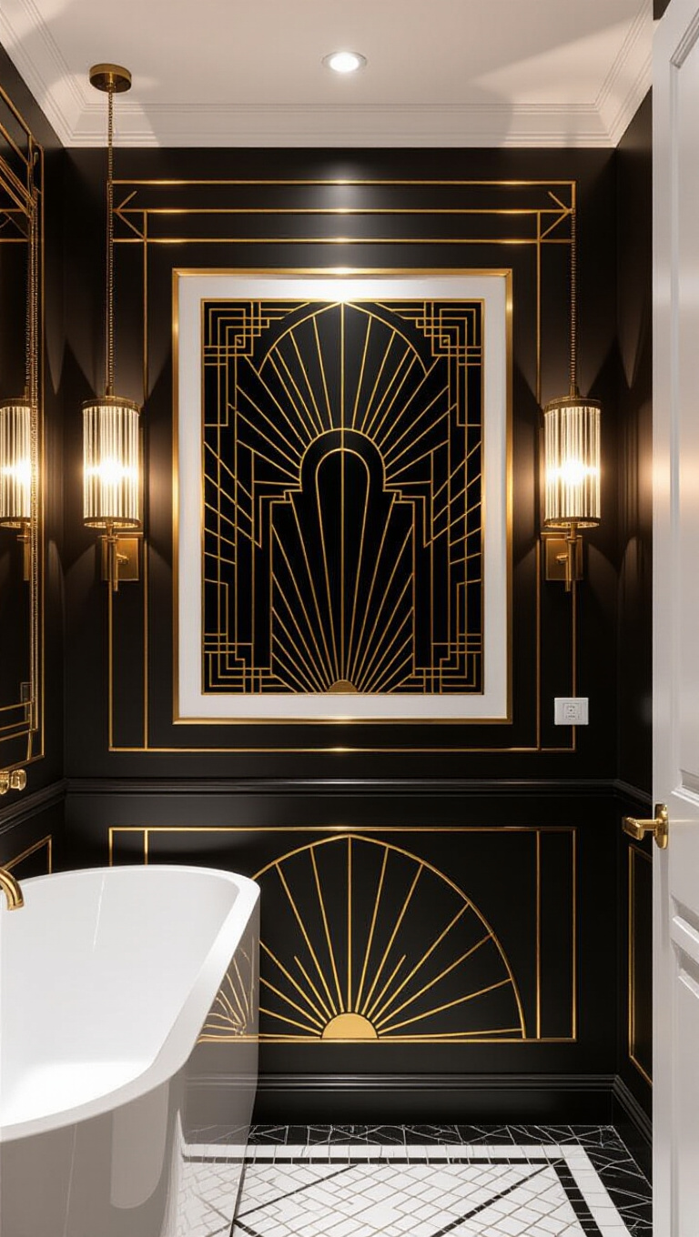 Art Deco Glam Wall Prints