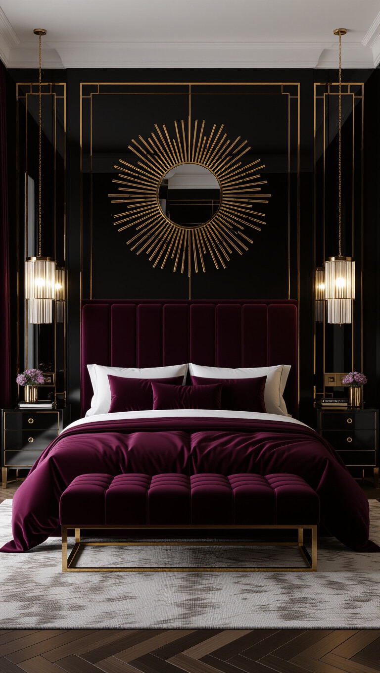 Art Deco Luxe Bedroom