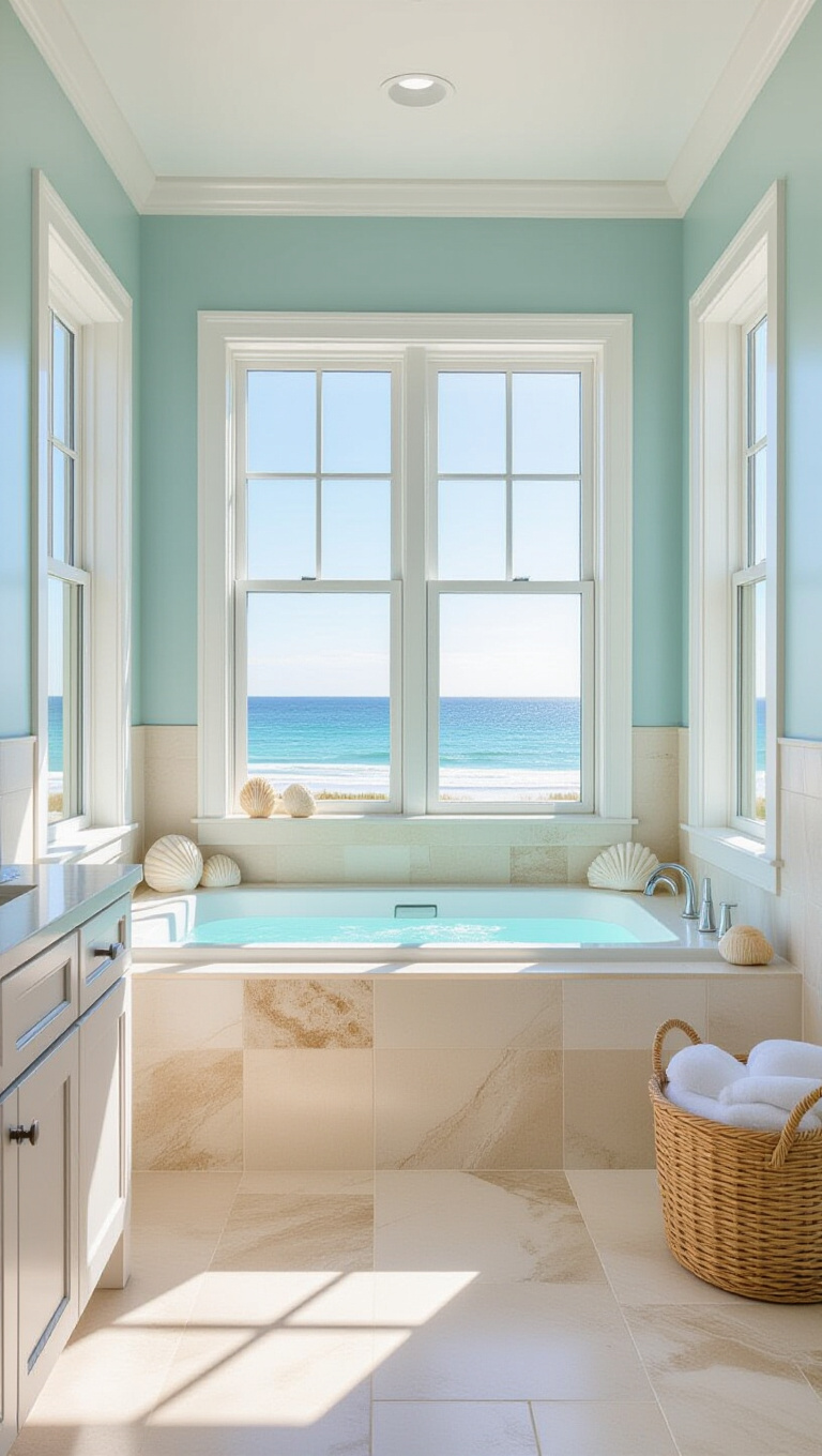 Beachy Beige Marble Bathroom Oasis
