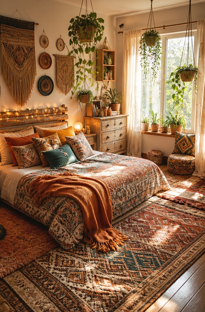 Bohemian Chic Cozy Nook Bedroom