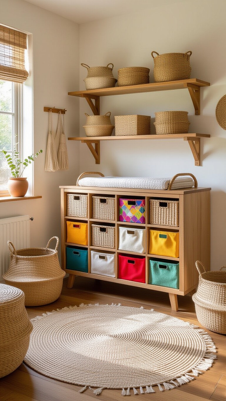 Bohemian Chic Nursery Organization