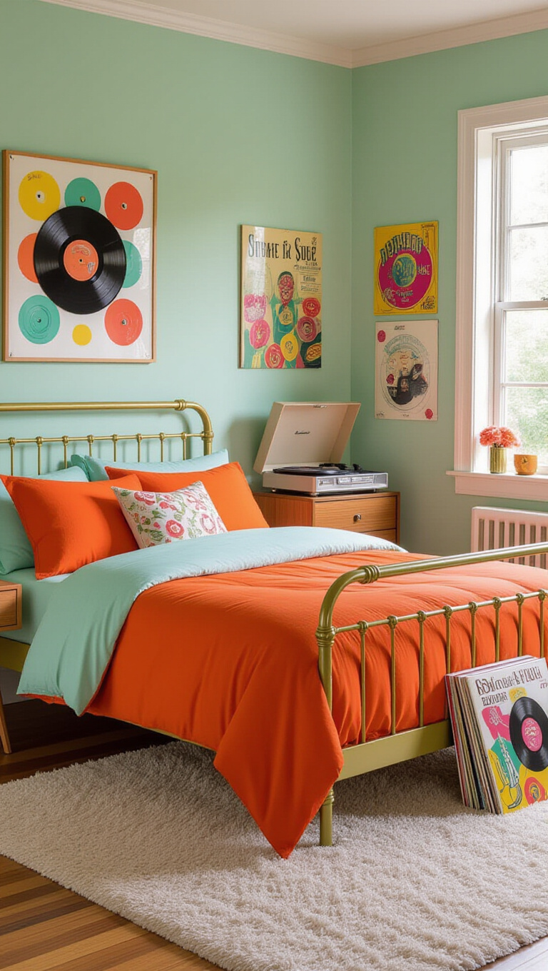 Chic Retro Bedroom