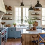 11 Stunning Blue French Country Kitchen Ideas to Inspire Your Home Design