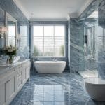 13 Stunning Blue Marble Bathroom Ideas to Elevate Your Space Instantly